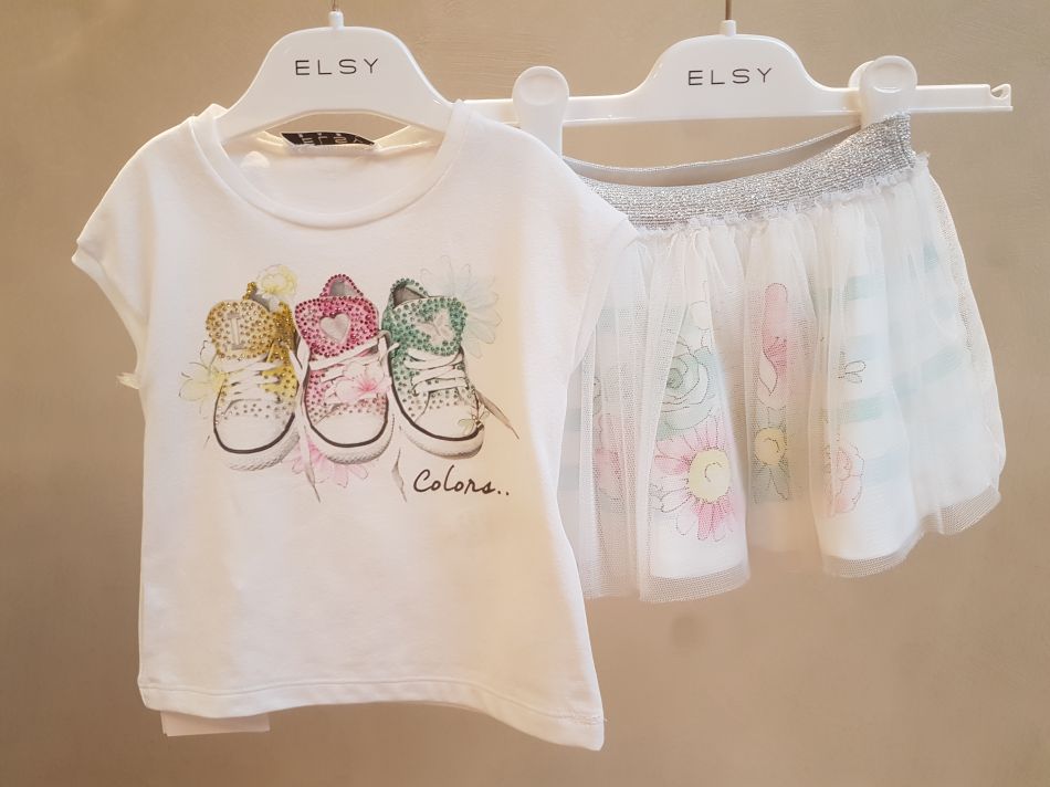 Elsy casualkleding Casual baby meisjes zomer 2018 taratata