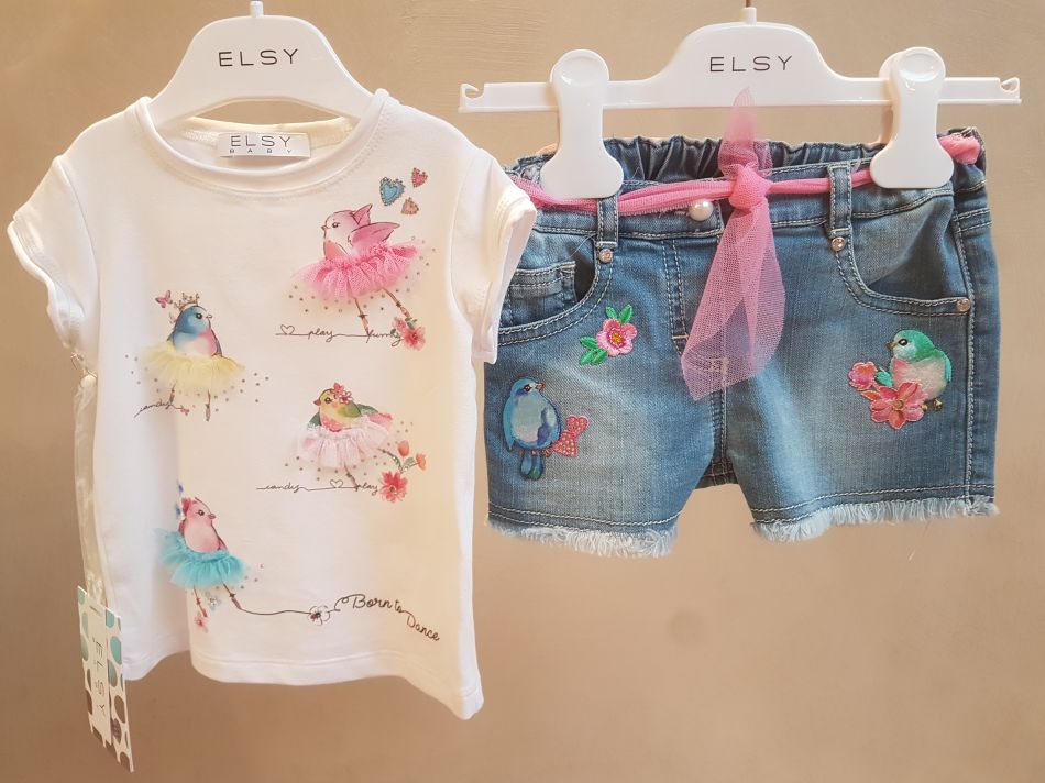 Elsy casualkleding Casual baby meisjes zomer 2018 taratata