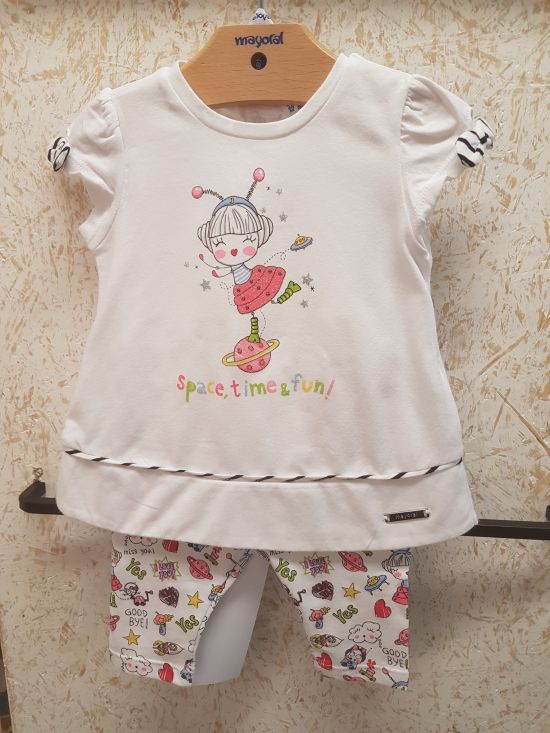 Mayoral casualkleding Casual baby meisjes zomer 2018 taratata