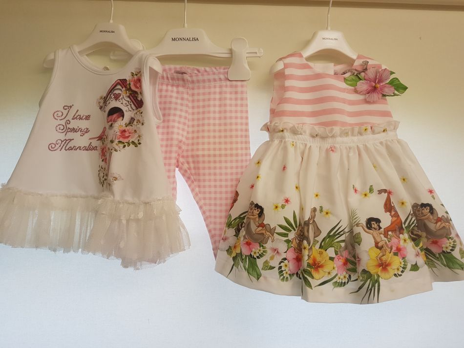 Monnalisa bebe casualkleding Casual baby meisjes zomer 2018 taratata