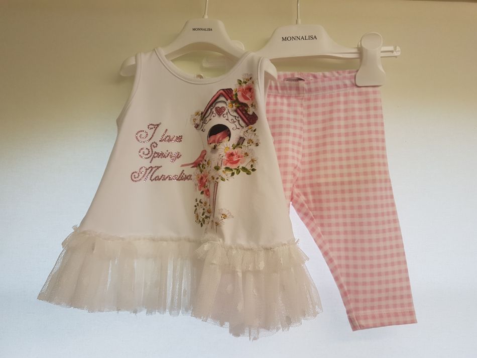 Monnalisa bebe casualkleding Casual baby meisjes zomer 2018 taratata